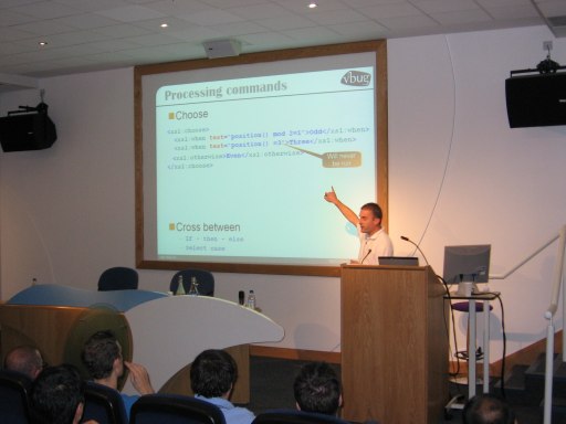 Dave shows where the Semicolons go in c#